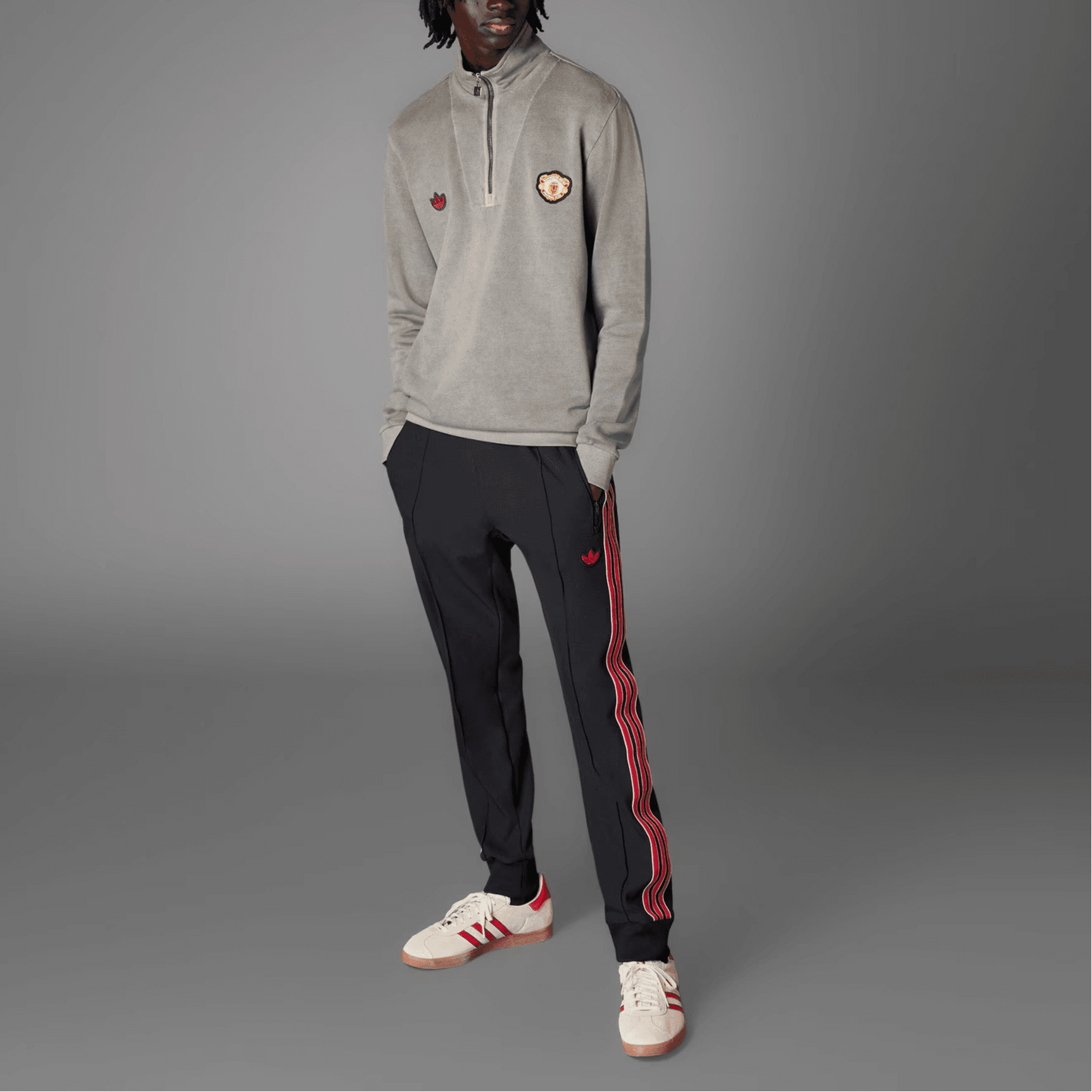 Свитшот мужской Adidas Originals Manchester United Terrace Icons - Boxette Shop