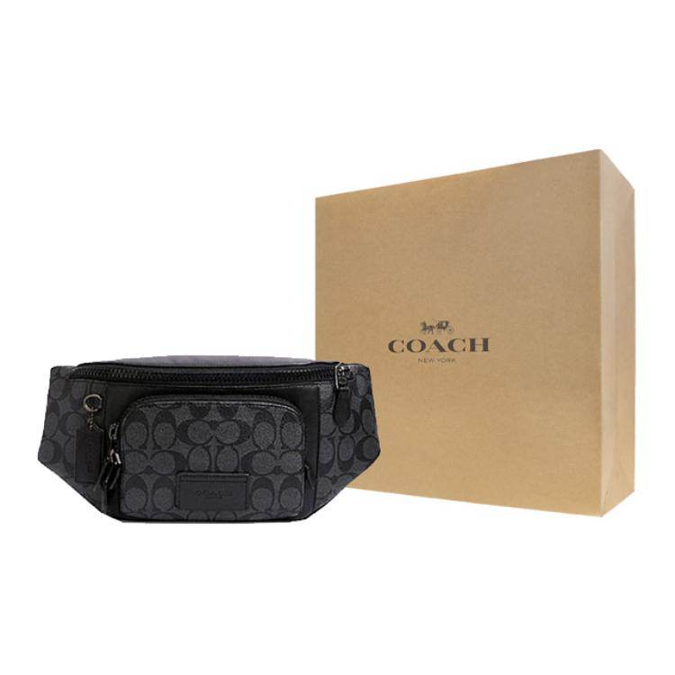 Поясная сумка Coach Track 41 Old Flower Full Print - Boxette Shop