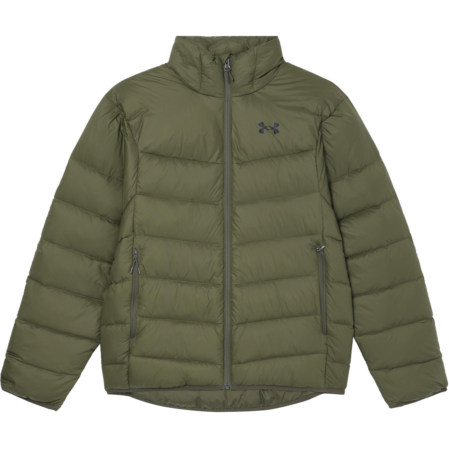 Under armour core jkt мужские тренировочные спортивные молнии воротник термо пуховик куртка мужская