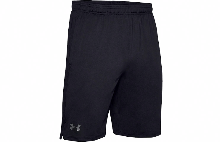Under armour train stretch train training athletic loose fit shorts men's black