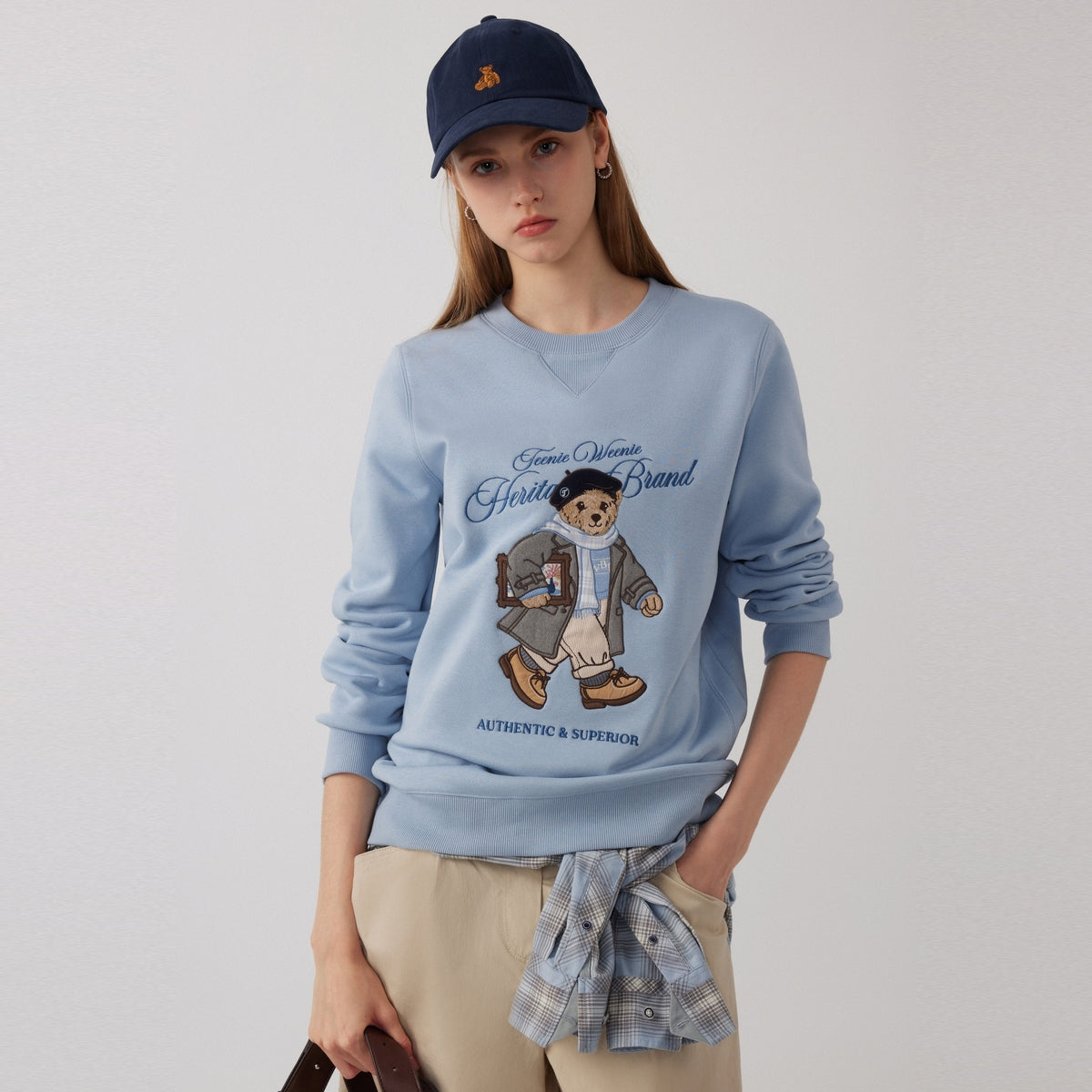 Худи женское Teenie Weenie Bear College Style