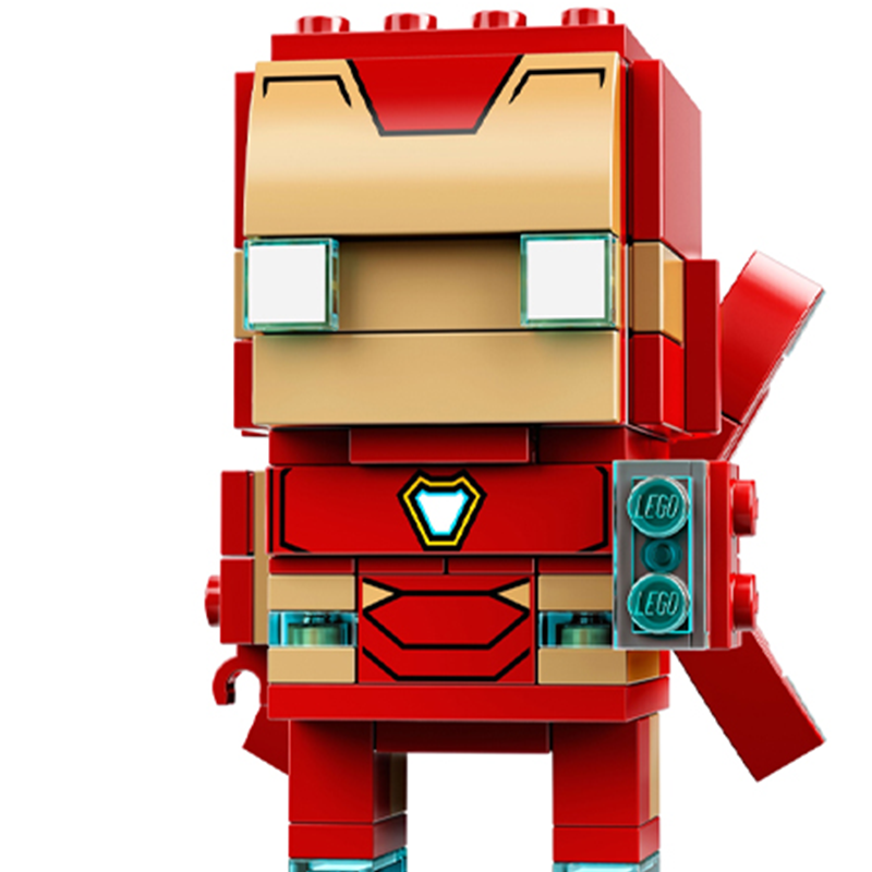 LEGO Super Qahramonlari "Squarehead Series: Iron Man MK50" (41604)