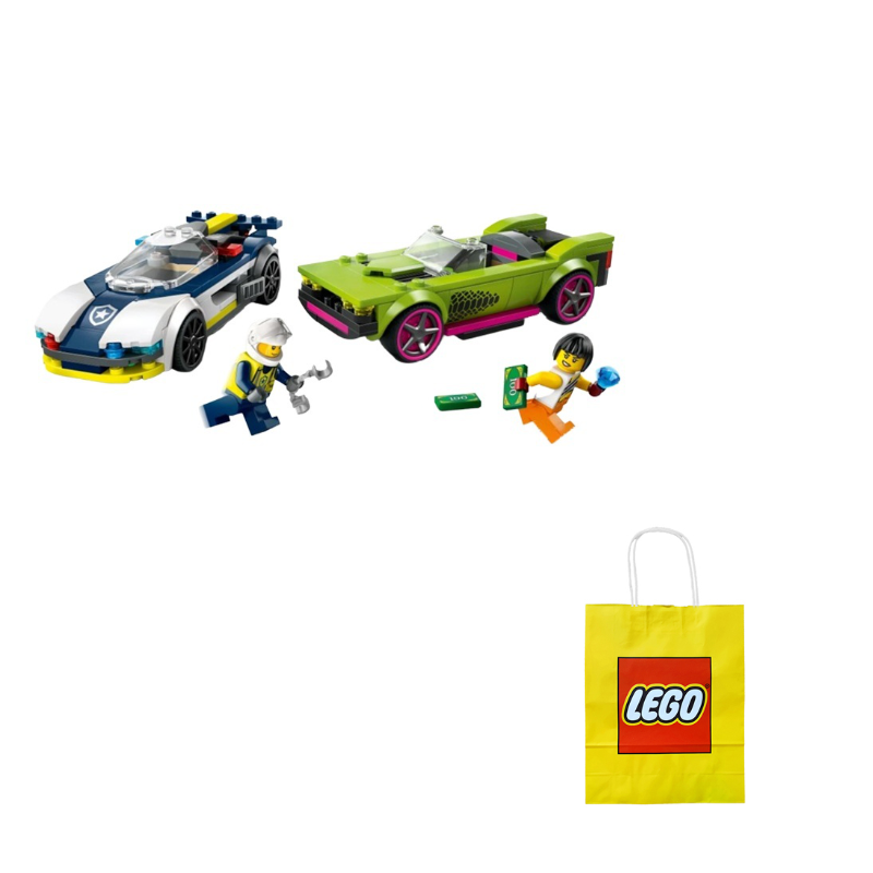 LEGO City Police Car Chase to'plami (60415)