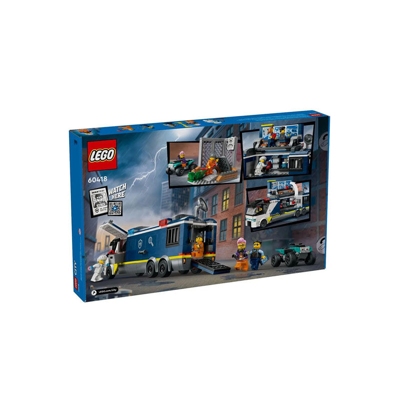 LEGO shahar politsiyasi qo'mondonligi mashinasi (60418)