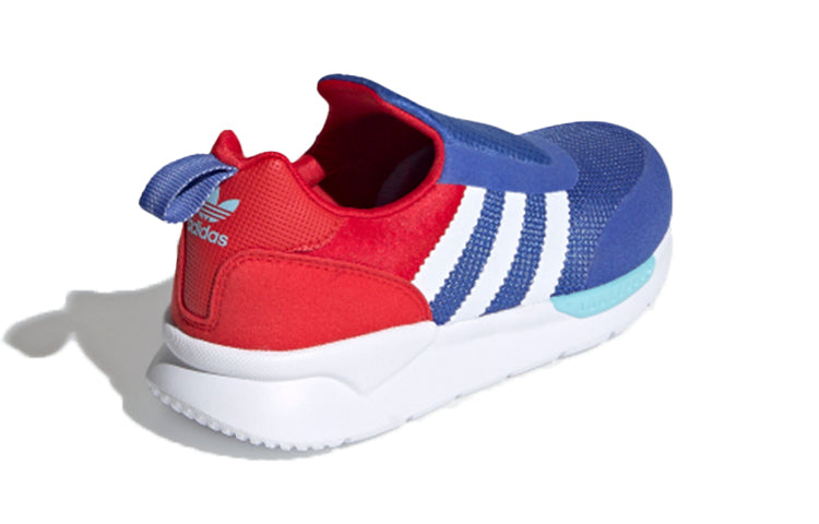 Adidas originals zx 360 c противоскользящие дышащие низкопробные спортивные повседневные ботинки синий красный белый карлики