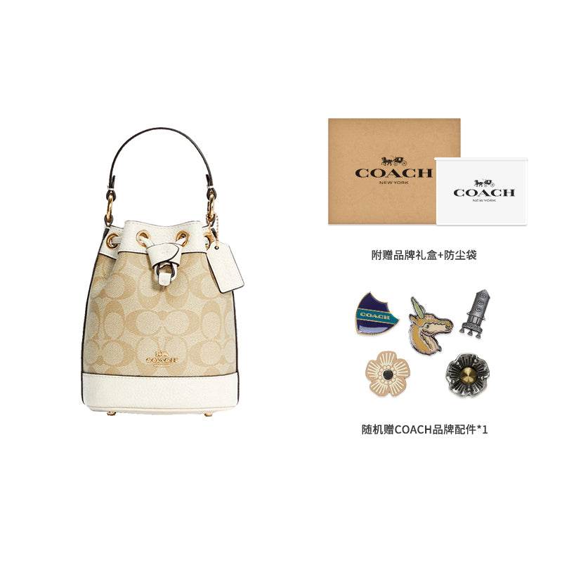 Сумка женская Coach Dempsey 15 Classic Old Flower Coated - Boxette Shop