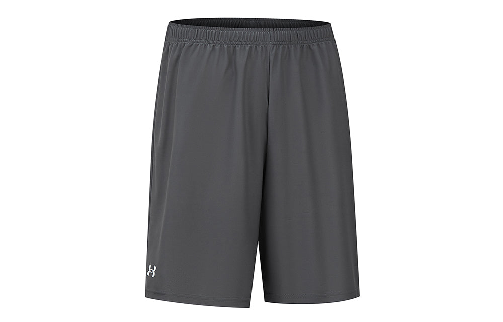 Спортивные шорты under armour solid colour relaxed comfort breathable athletic shorts unisex dark grey
