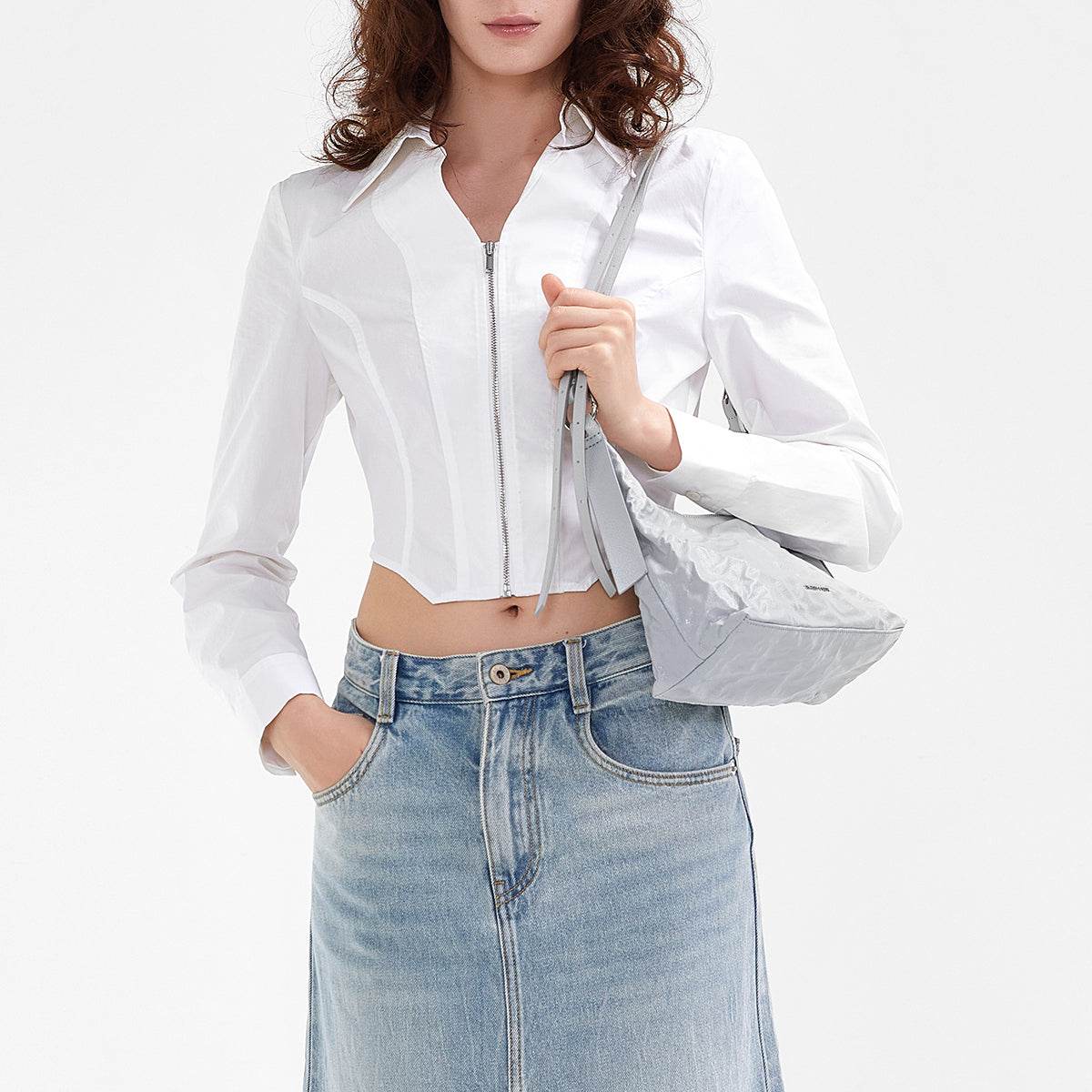 Сумка женская Charles & Keith Pleated - Boxette Shop
