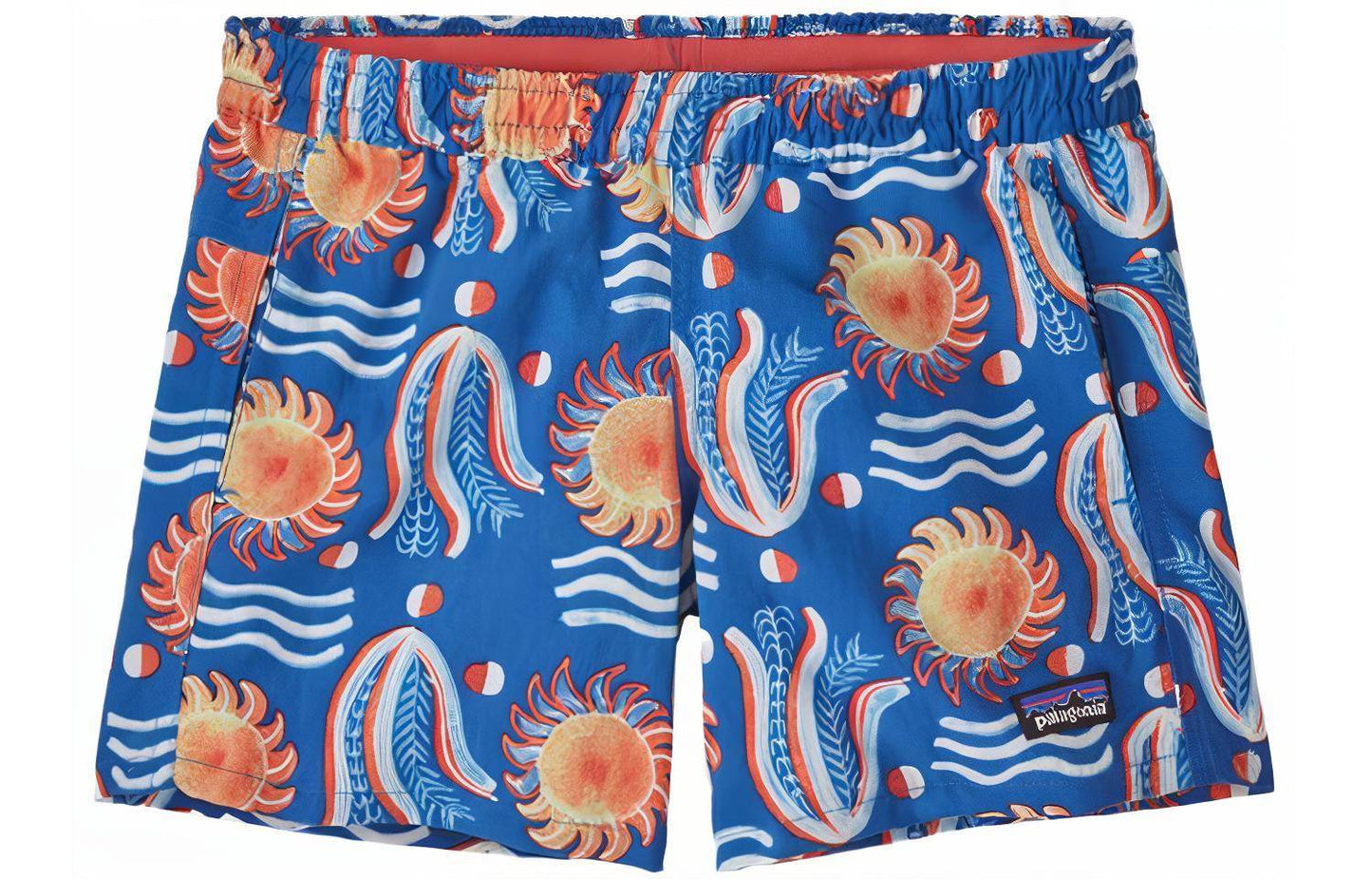 Шорты детские Patagonia Baggies Logo Printed Waterproof Elasticated - Boxette Shop