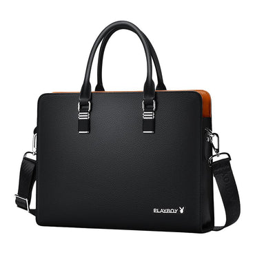 Сумка мужская Playboy Leather Briefcase