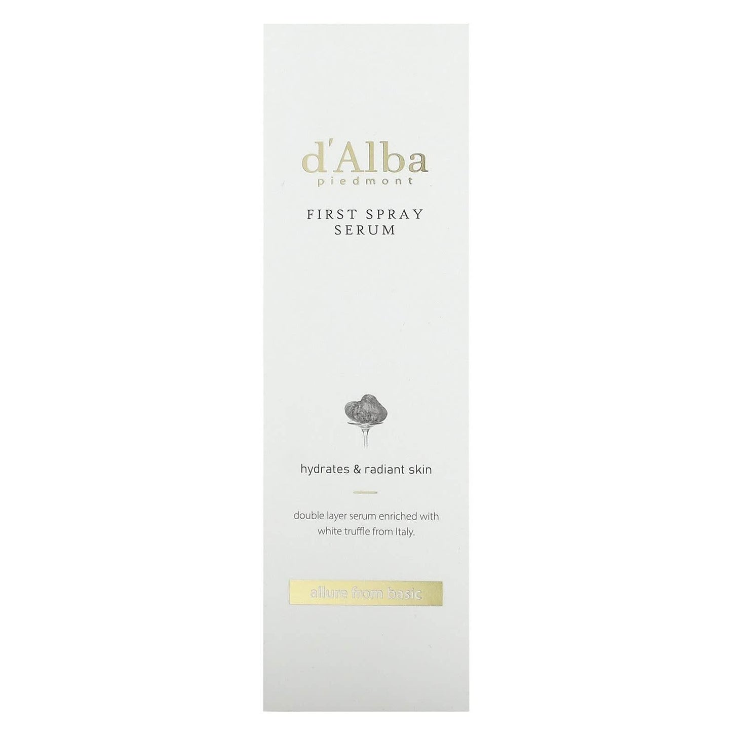 Сыворотка-спрей d'Alba, 100 мл - Boxette Shop