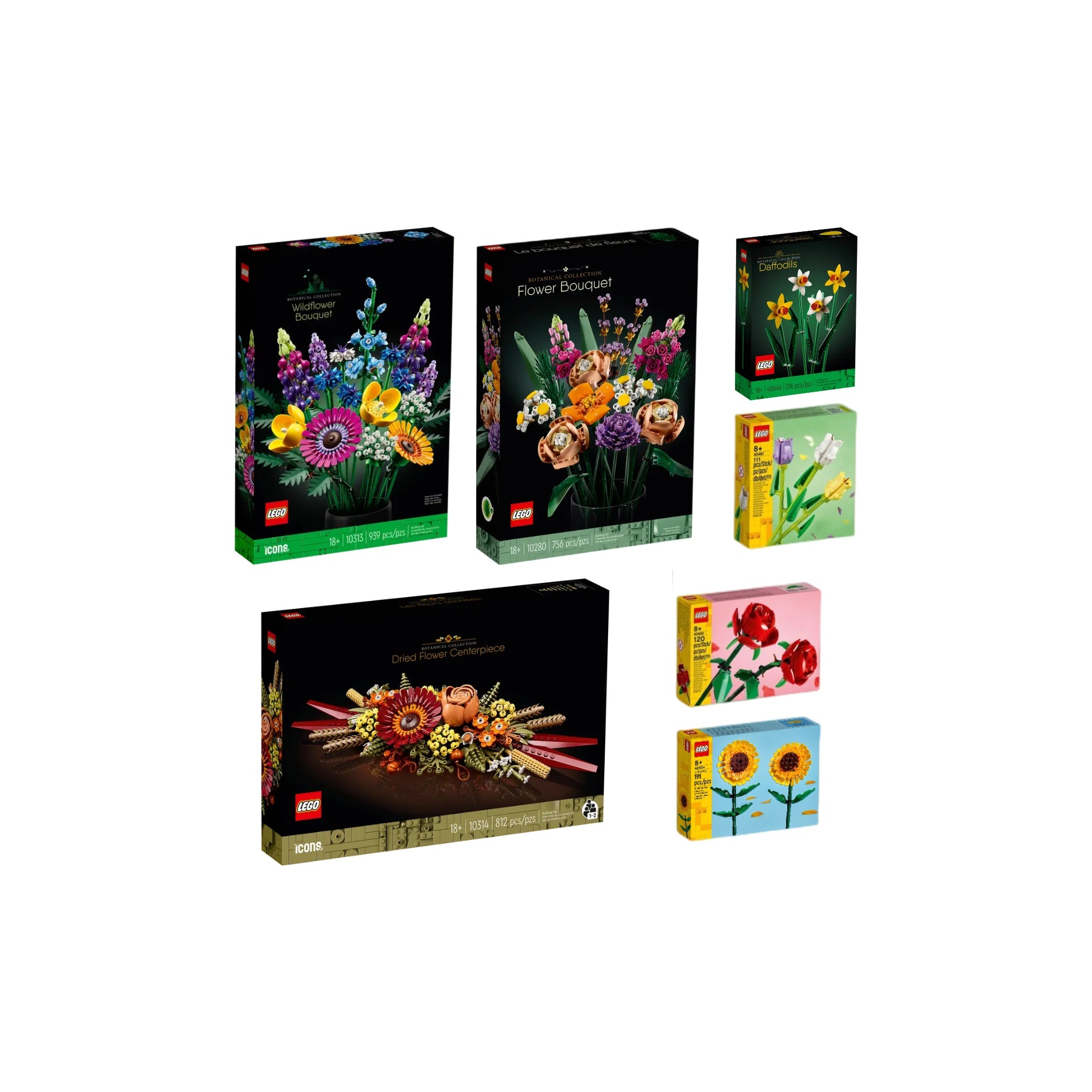 Конструктор LEGO "Букет цветов" - Boxette Shop