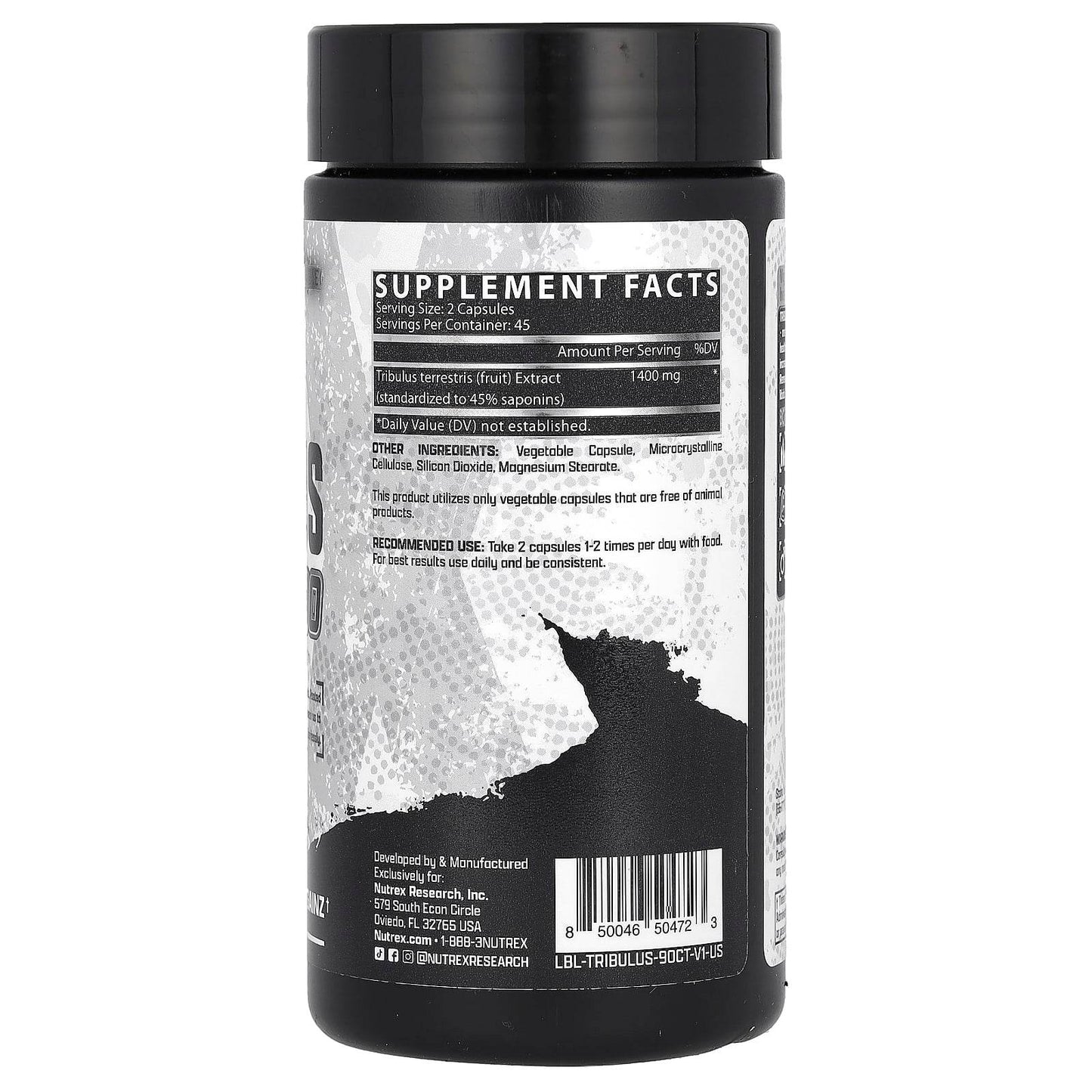 БАД Nutrex Research Tribulus 1400, 90 капсул - Boxette Shop