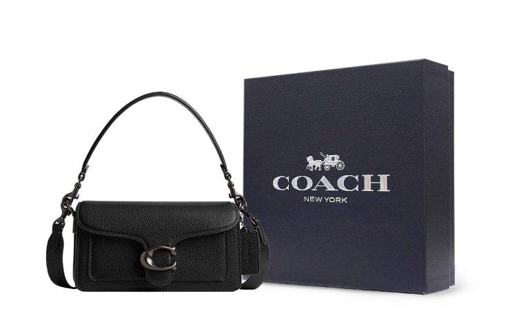 Сумка женская Coach Tabby 20 Solid Colour Logo - Boxette Shop