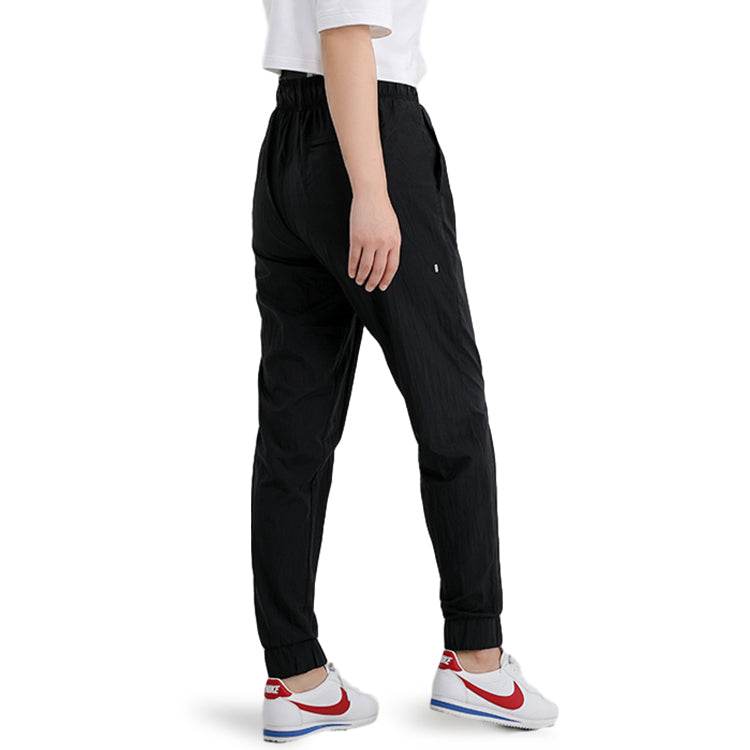 Женские черные брюки nike air athleisure woven trousers - Boxette Shop