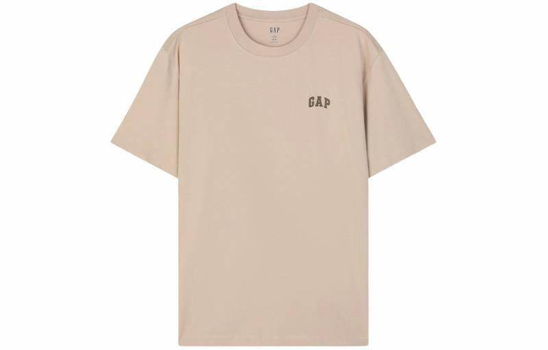 Gap сплошной цвет casual свободные кожи дружественные круглый вырез короткий рукав футболки для мужчин и женщин - Boxette Shop