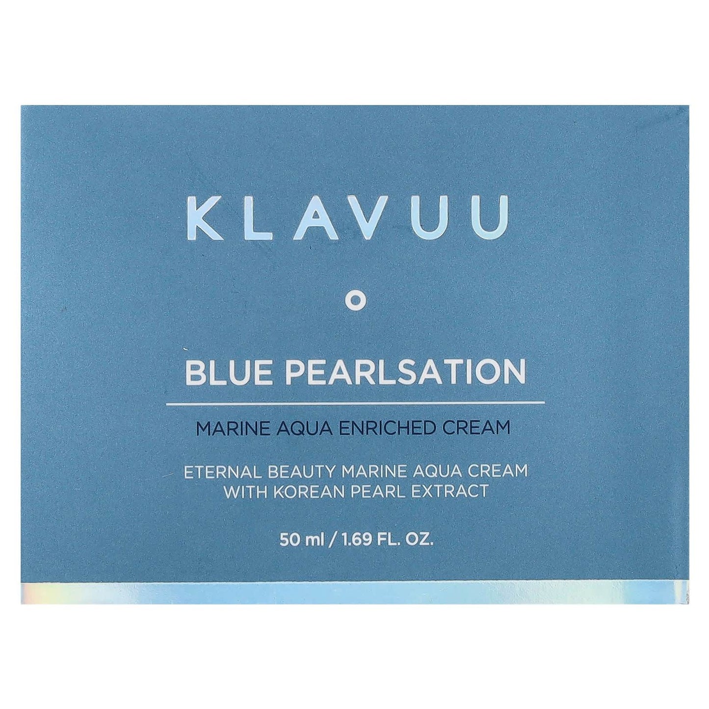 Крем KLAVUU Blue Pearlsation с морской водой, 50 мл - Boxette Shop
