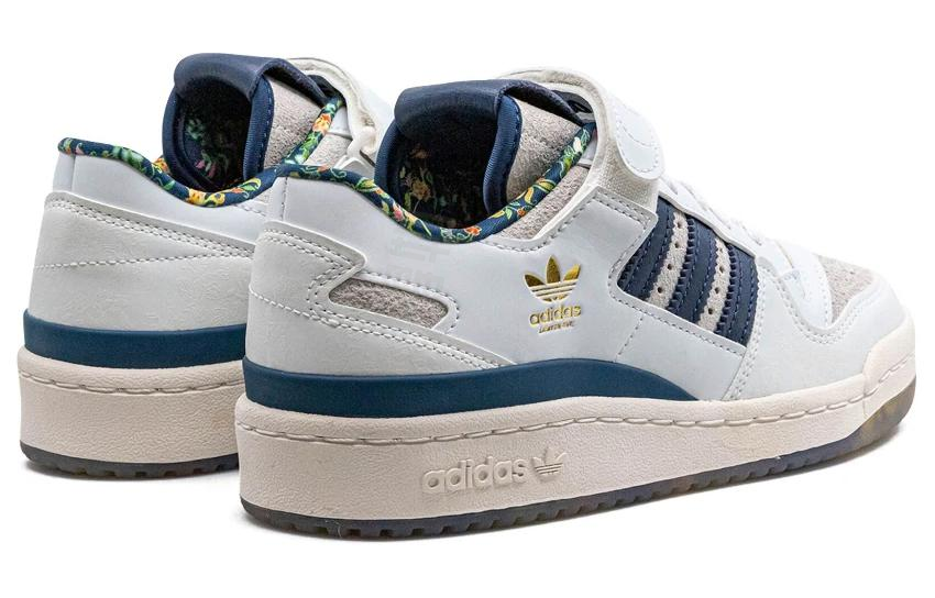 Adidas originals forum 84 сотни простых и легких амортизирующих износостойких бордшорт с низким верхом мужские бело-голубые
