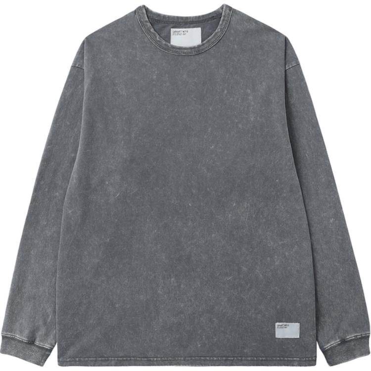 Лонгслив мужской Carhartt WIP label batik washed - Boxette Shop