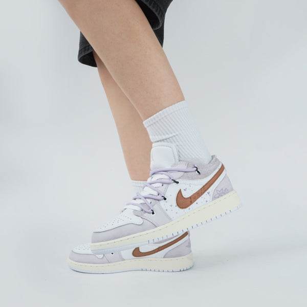 Кроссовки детские Jordan air 1 pale purple - Boxette Shop