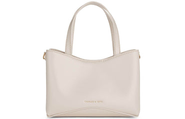 Сумка женская Charles&Keith Ck Simple Square Pu S Oatmeal - Boxette Shop