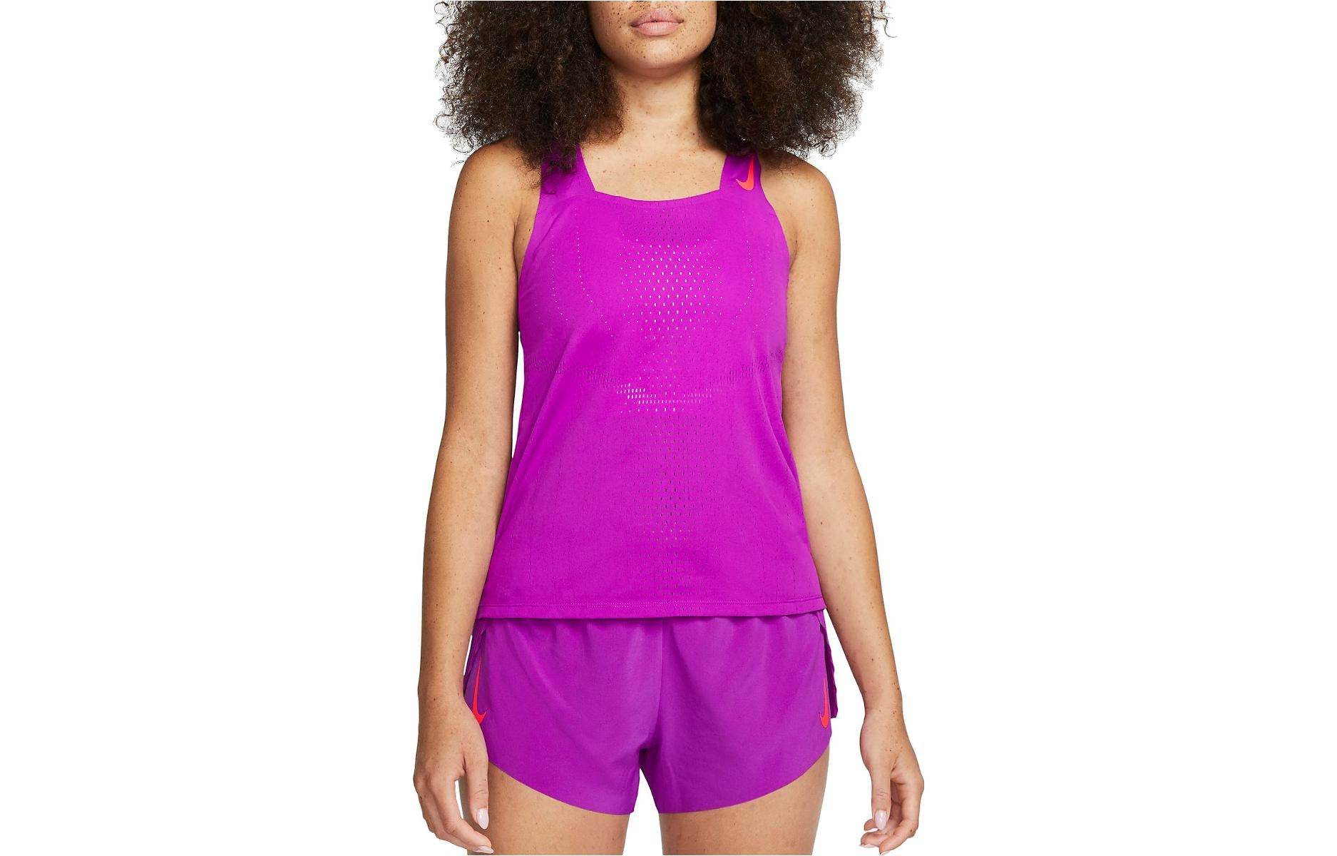 Спортивная майка женская Nike Logo Solid Square Neck - Boxette Shop