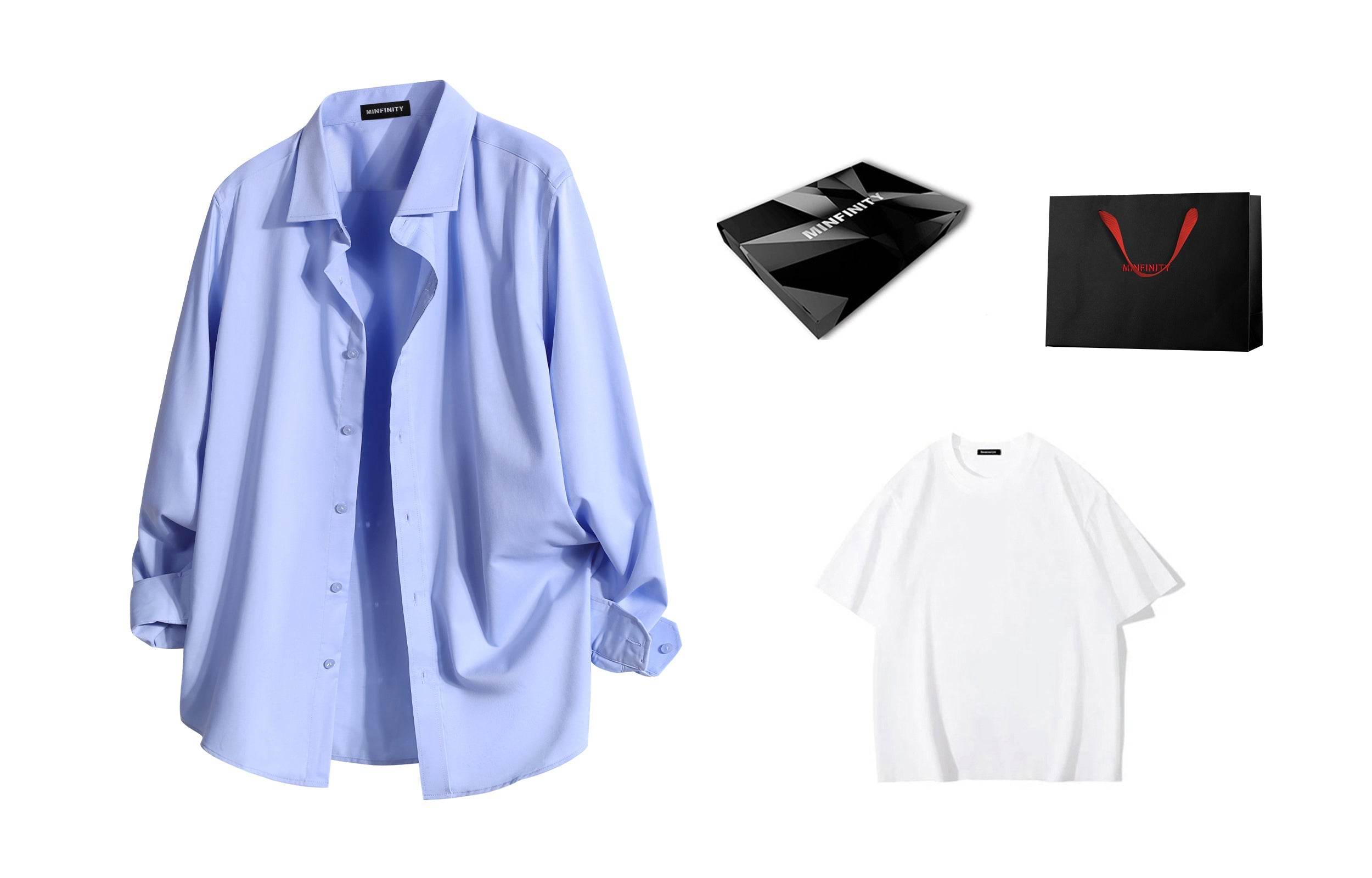 Рубашка мужская Minfinity - Boxette Shop