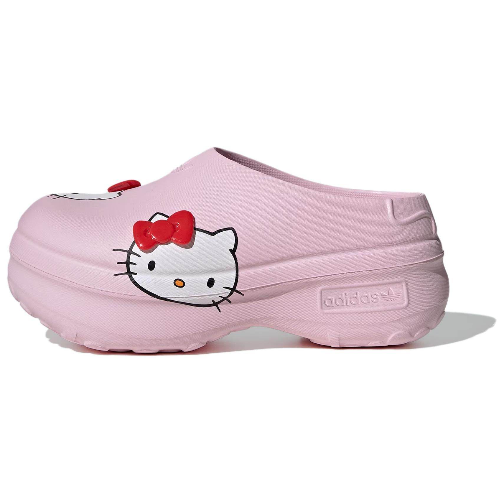 Шлепанцы женские Hello kitty x adidas originals - Boxette Shop