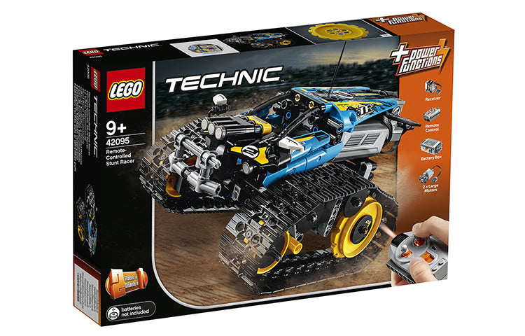 LEGO Technic masofadan boshqariladigan kaskadyor poygachi
