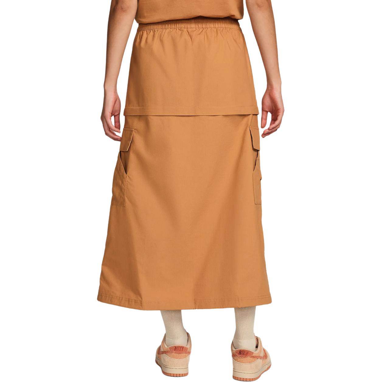 Юбка женская Nike Midi Woven Workwear Peplum