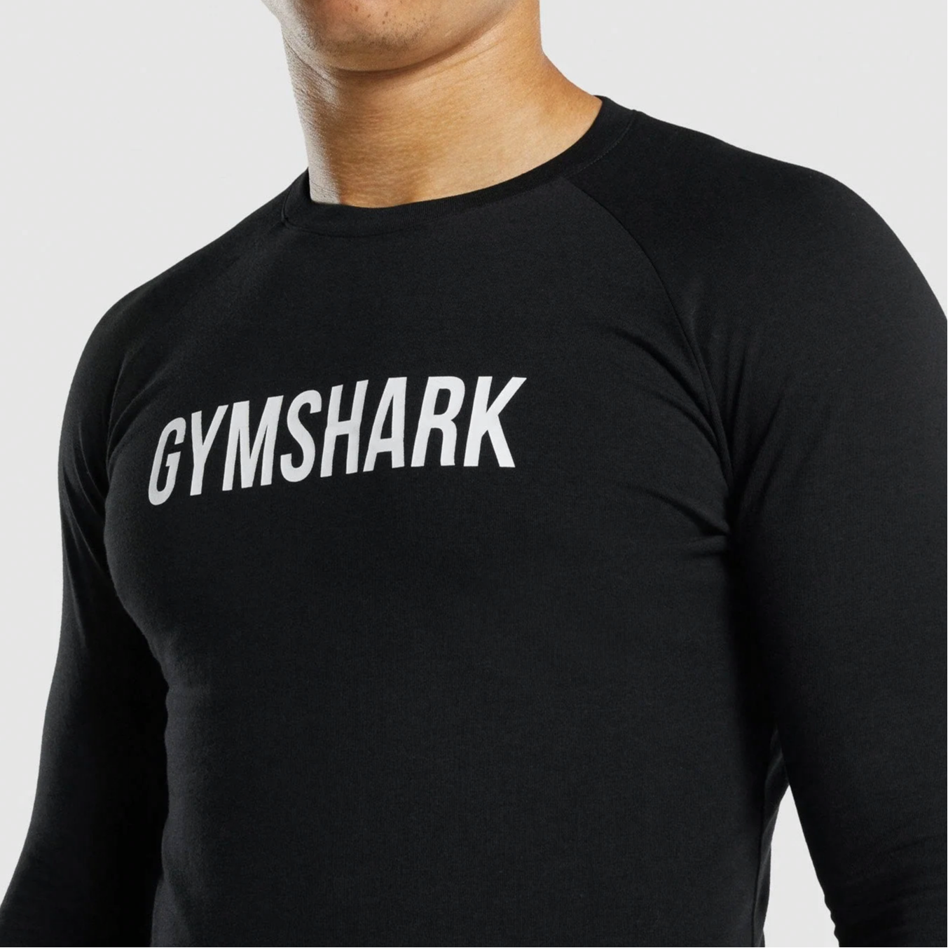 Gymshark uzun yengli erkaklar ko'ylagi