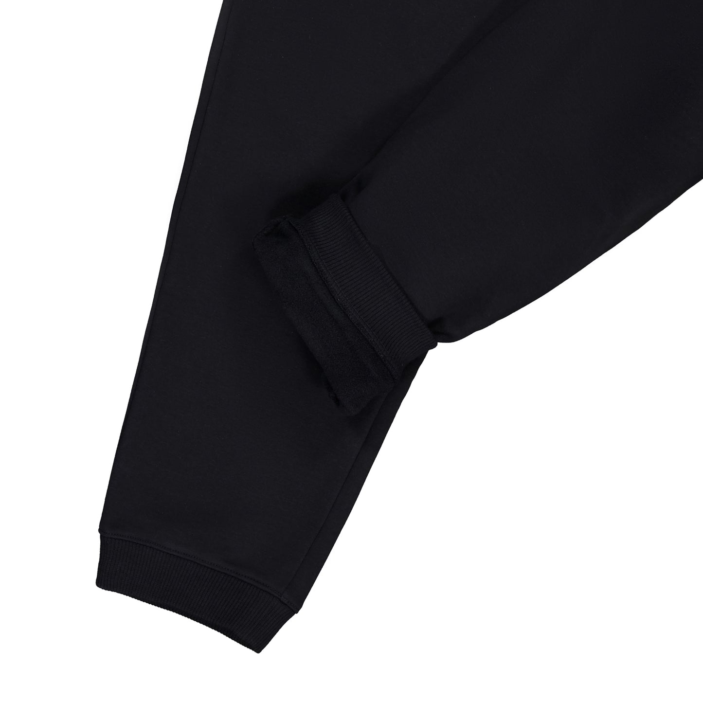 Ayollar uchun New Balance Solid Color Dantelli Modali Ko'p qirrali Trikotaj Sweatpants Qora