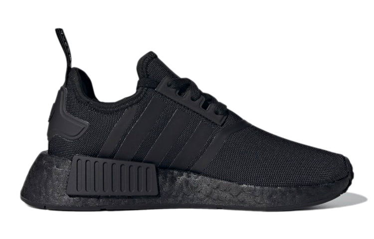Adidas originals nmd_r1 j легкие дышащие кроссовки carbon black подростки
