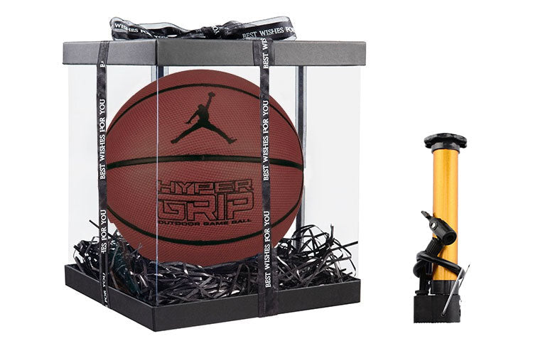 Jordan PU basketbol poyafzallari aşınmaya bardoshli va sirpanmaydigan yupqa jigarrang 7 to'p bilan mashq qilish