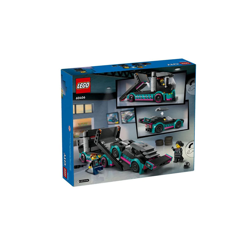 LEGO City Racing Car Transporter (60406)
