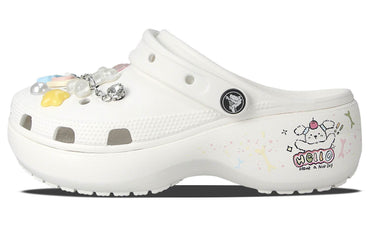 Шлепанцы женские Crocs Classic Platform Clog Hello Puppy EVA - Boxette Shop