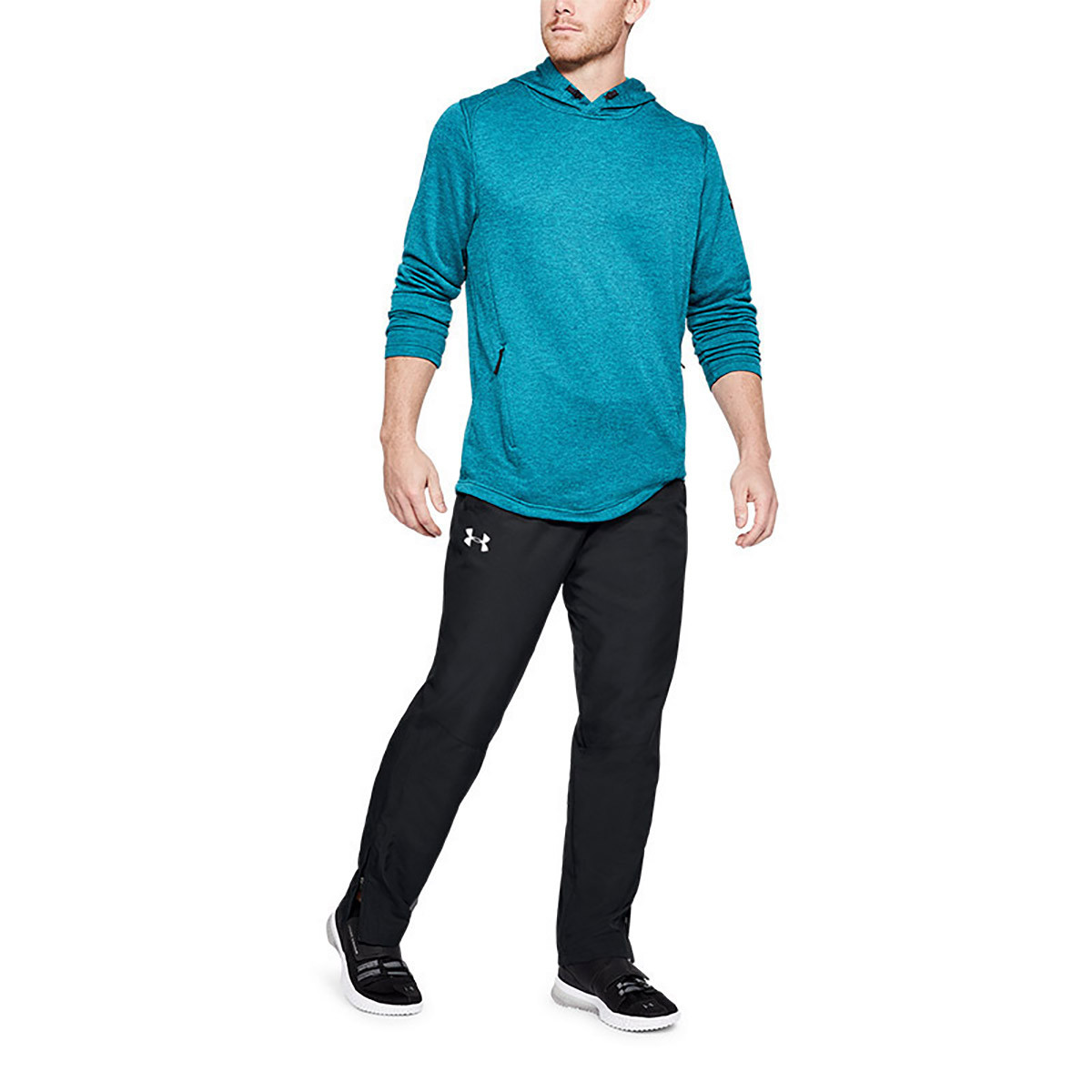 Тренировочные брюки under armour ua woven training track pants мужские черные