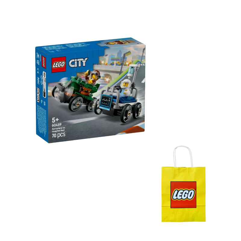 LEGO "Kasalxona yotoqli samolyot mashinasi" (60459)