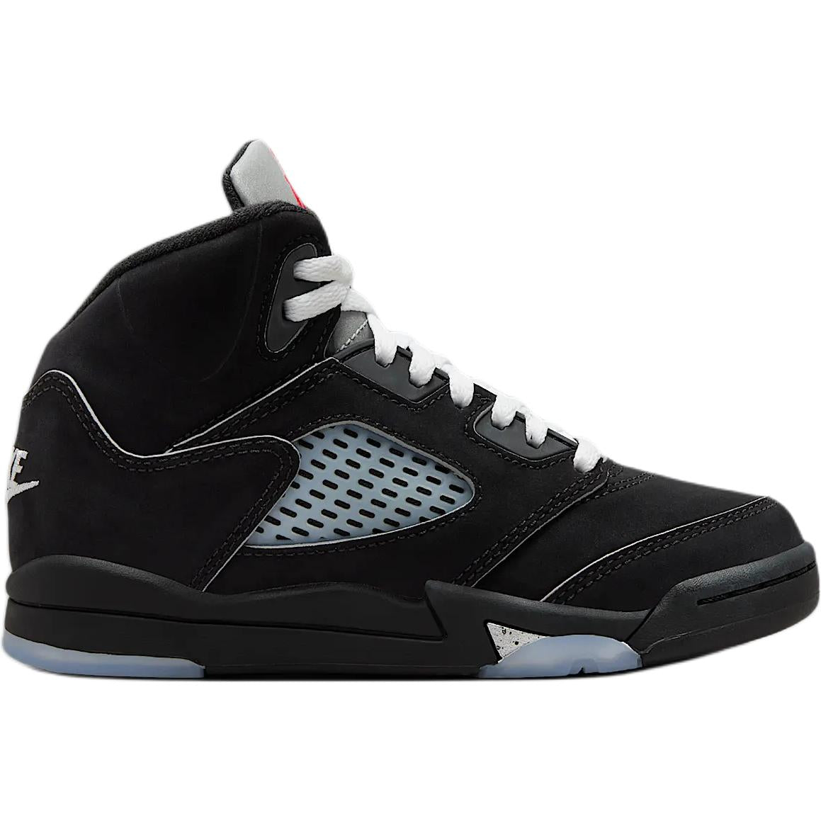 Bolalar uchun Jordan Air Jordan 5 "Qora Metalik Reimagined" krossovkalari