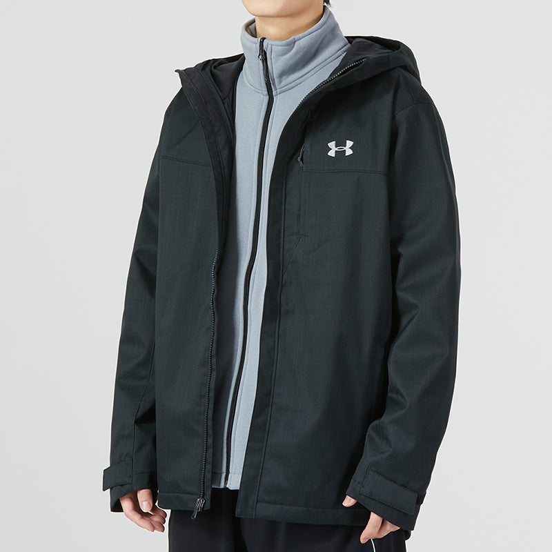 Under armour outdoor ветрозащитная куртка с капюшоном и мягкой подкладкой мужская