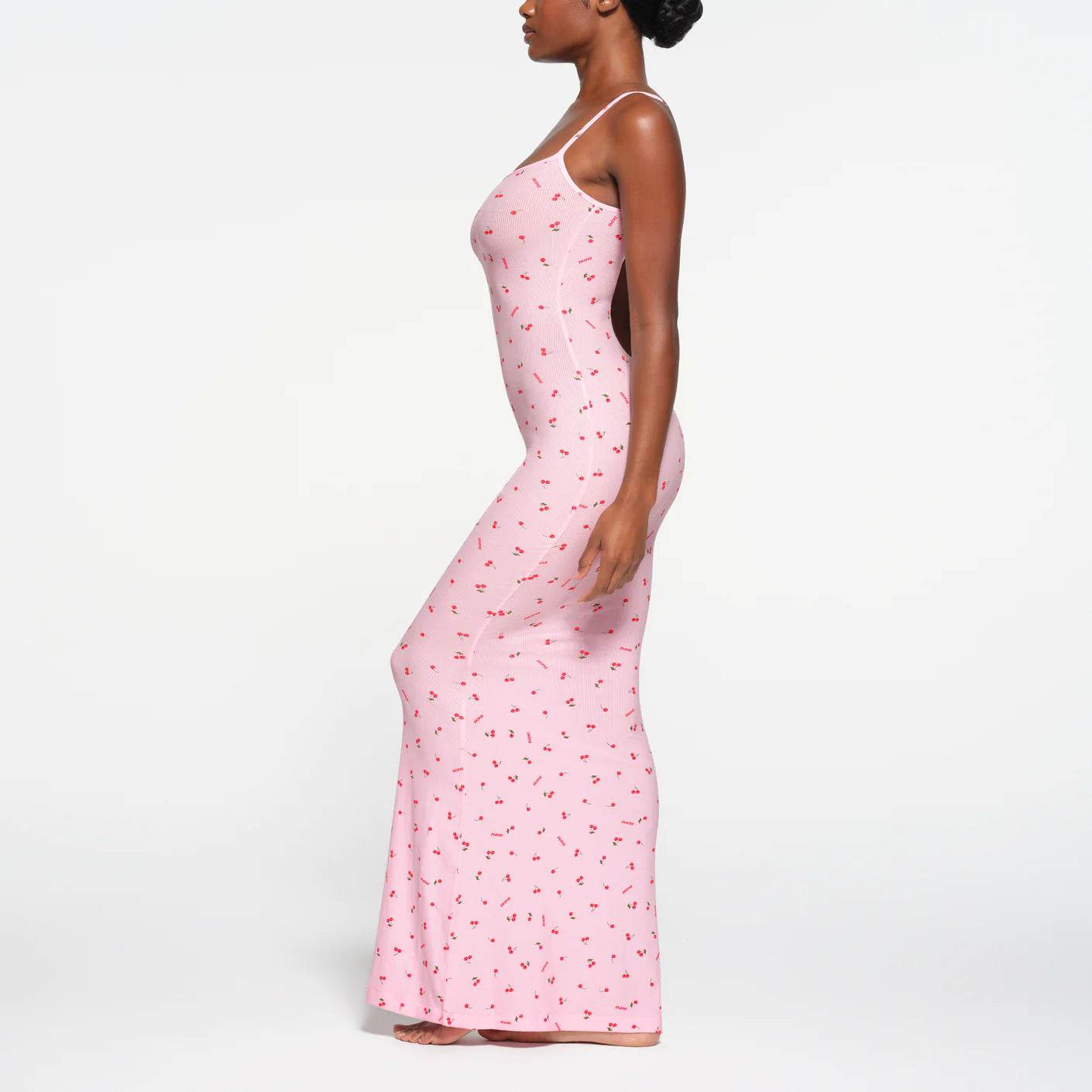 Платье женское Skims Soft Lounge Long Slip Dress - Boxette Shop