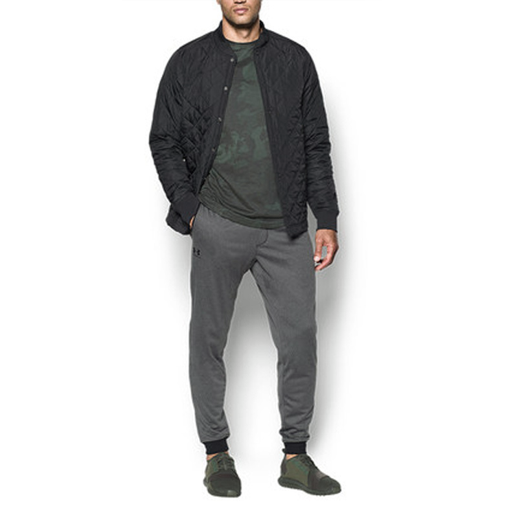 Under armour sportstyle joggers vintage athletic crew casual running long knit sweatpants men's grey