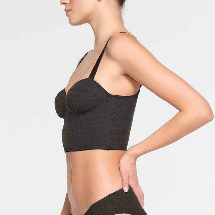 Корсет женский Skims Ribbed Short Adjustable Camisole - Boxette Shop
