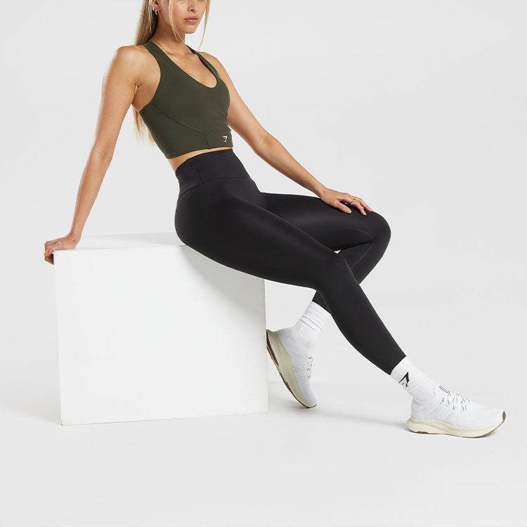 Спортивный бра женский Gymshark Crop Mesh Tank - Boxette Shop