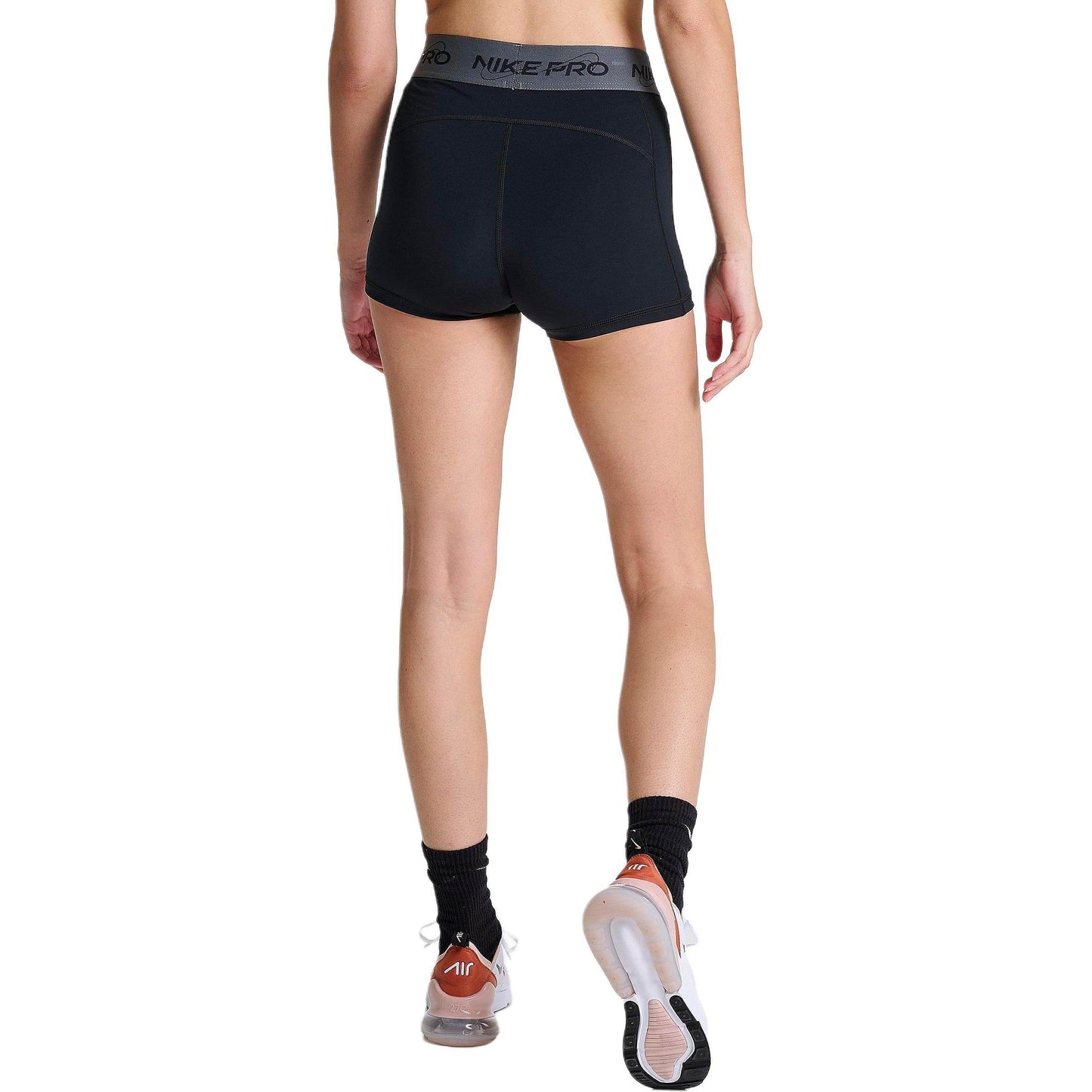 Спортивные шорты женские Nike Pro Logo Monogrammed - Boxette Shop