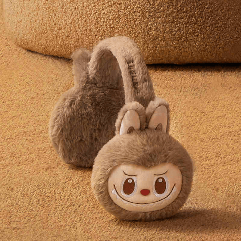 Меховые наушники детские Bubble Mart Pop Mart Labubu - Boxette Shop