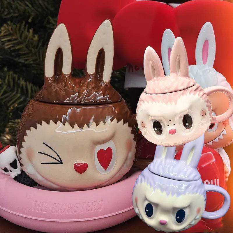 Кружка Pop Mart Pink Rabble - Boxette Shop