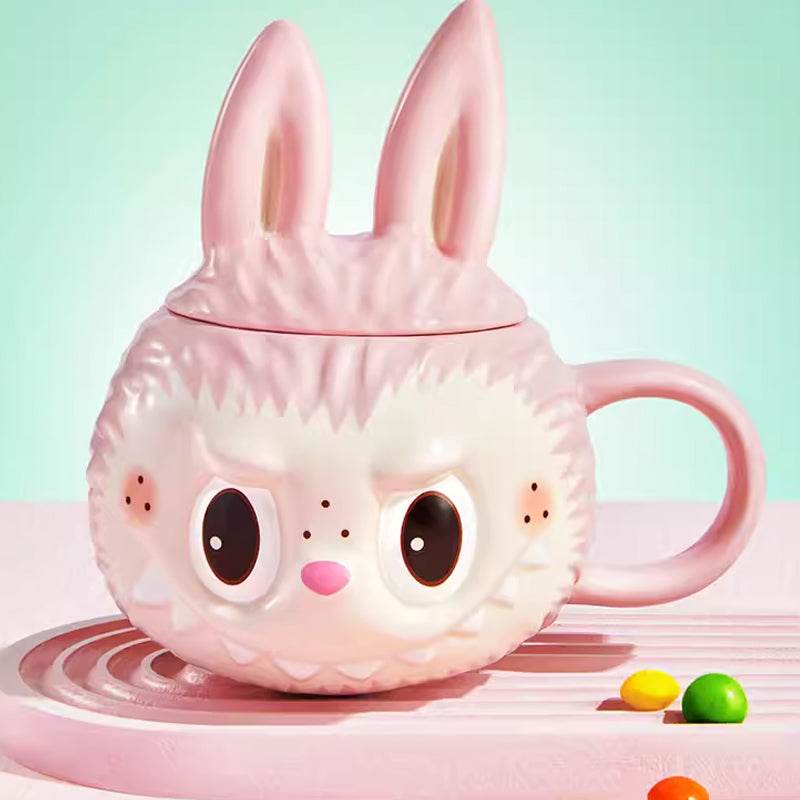 Кружка Pop Mart Pink Rabble - Boxette Shop