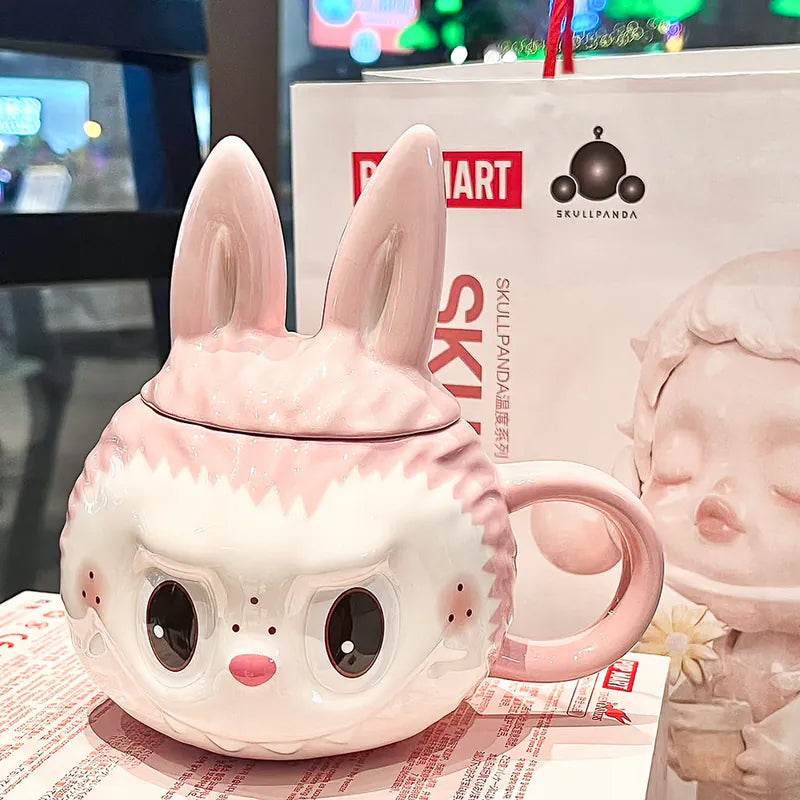 Кружка Pop Mart Pink Rabble - Boxette Shop