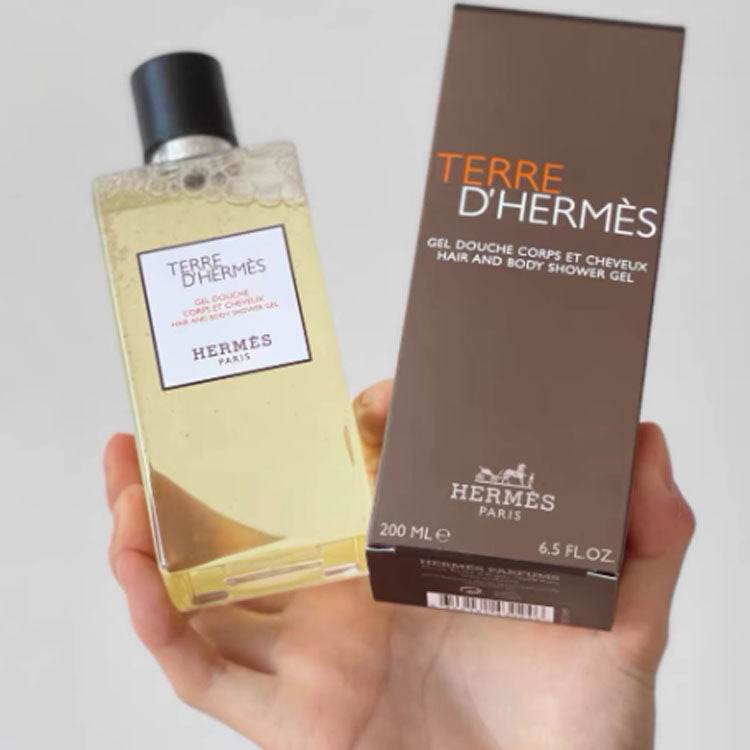 Шампунь и гель для душа Hermès Terre d'Hermès 2-в-1 - Boxette Shop